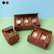 Load image into Gallery viewer, Snap-on Leather Watch Storage Box