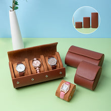 Load image into Gallery viewer, Snap-on Leather Watch Storage Box