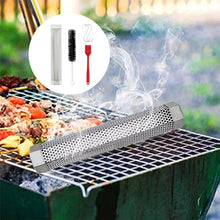 Load image into Gallery viewer, 12&#39; Pellet Smoker Tube for All Grill or Smoker