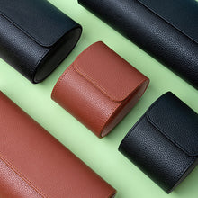 Load image into Gallery viewer, Snap-on Leather Watch Storage Box