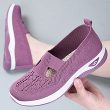 Load image into Gallery viewer, Women Woven Orthopedic Breathable Soft Sole Shoes