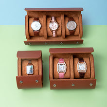 Load image into Gallery viewer, Snap-on Leather Watch Storage Box