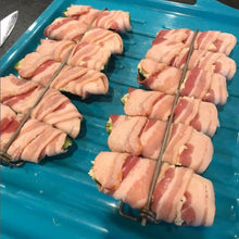 Load image into Gallery viewer, 🐔Wing Rails make it easier to grill your chicken wings!🍗