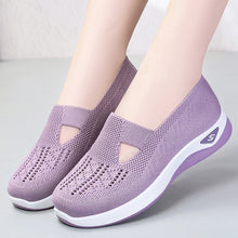 Load image into Gallery viewer, Women Woven Orthopedic Breathable Soft Sole Shoes