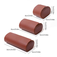 Load image into Gallery viewer, Snap-on Leather Watch Storage Box