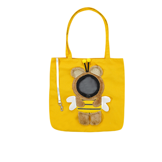 Show Head Pet Canvas Shaped Shoulder Bag