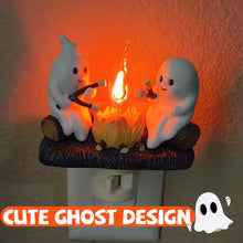 Load image into Gallery viewer, Ghost Campfire Flickering Nightlight