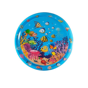 Inflatable Tummy Time Water Sensory Mat for Baby&Pet