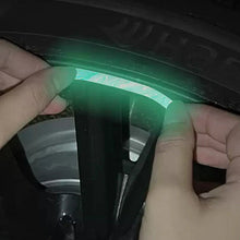 Load image into Gallery viewer, Reflective Car Wheel Rim Stickers