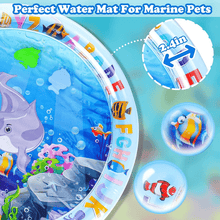 Load image into Gallery viewer, Inflatable Tummy Time Water Sensory Mat for Baby&amp;Pet