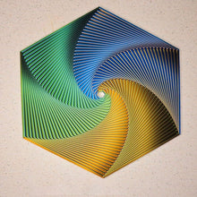 Load image into Gallery viewer, Fractal Fidget Hexagon