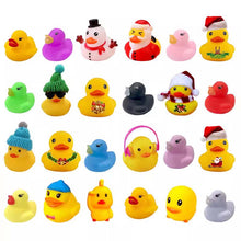 Load image into Gallery viewer, 24 Pcs Christmas Rubber Ducks Advent Calendar