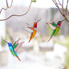 Load image into Gallery viewer, Hummingbird Suncatcher Window