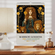 Load image into Gallery viewer, Warrior Goddess 2025 Moon Phase Calendar