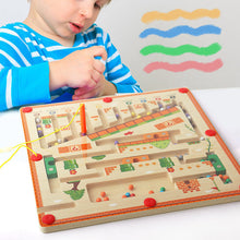 Load image into Gallery viewer, Magnetic Color and Number Maze