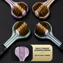 Load image into Gallery viewer, Three-headed, Three-sided Toothbrush