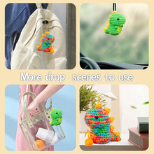 Load image into Gallery viewer, Rainbow Dinosaur Crochet Kit