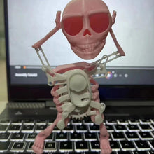 Load image into Gallery viewer, Dancing and Swinging 3D Skull Toy