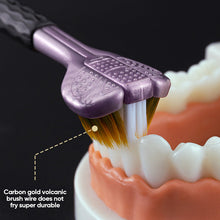 Load image into Gallery viewer, Three-headed, Three-sided Toothbrush