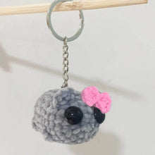 Load image into Gallery viewer, Sad Hamster Crochet Doll