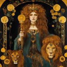Load image into Gallery viewer, Warrior Goddess 2025 Moon Phase Calendar