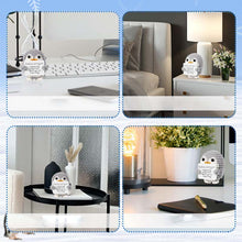 Load image into Gallery viewer, Wool Crochet Penguin Figurine