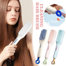 Load image into Gallery viewer, Self-Cleaning Anti-Static Massage Comb