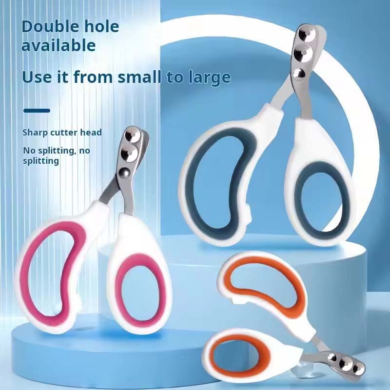 Double Hole Pet Nail Clipper
