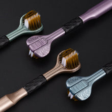 Load image into Gallery viewer, Three-headed, Three-sided Toothbrush