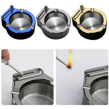 Load image into Gallery viewer, Retro metal ashtray