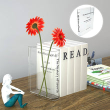 Load image into Gallery viewer, Book Shape Acrylic Vase
