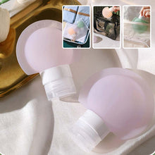 Load image into Gallery viewer, Portable Large Diameter Silicone Travel Bottle