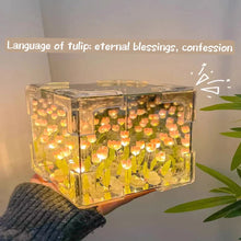 Load image into Gallery viewer, 🌷Tulip Magic Cube Night Light🌷