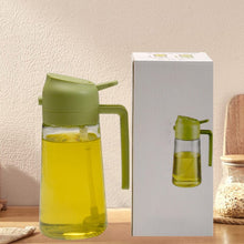 Load image into Gallery viewer, 2-in-1 Glass Oil Sprayer and Dispenser（470ml）