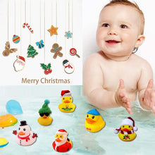 Load image into Gallery viewer, 24 Pcs Christmas Rubber Ducks Advent Calendar
