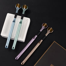 Load image into Gallery viewer, Three-headed, Three-sided Toothbrush