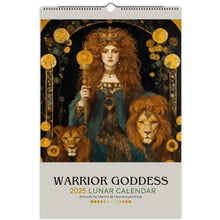 Load image into Gallery viewer, Warrior Goddess 2025 Moon Phase Calendar
