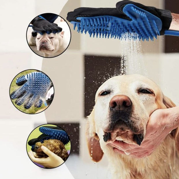 Pet Bath Glove Massager Shower Bathing Tool