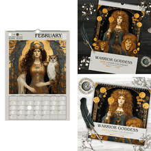 Load image into Gallery viewer, Warrior Goddess 2025 Moon Phase Calendar