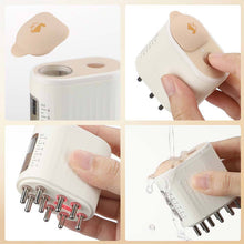 Load image into Gallery viewer, Electric Hair Oil Applicator and Scalp Massager 2 in 1,Scalp Applicator Brush, Hair Oiling Applicator