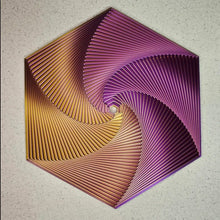 Load image into Gallery viewer, Fractal Fidget Hexagon