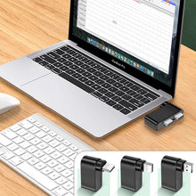 Load image into Gallery viewer, 4 In 1 Rotatable USB Hub