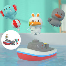Load image into Gallery viewer, Kids Bathroom Animal Jet Boat Toys