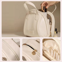 Load image into Gallery viewer, Multi-layered Shell-shaped Cosmetic Bag