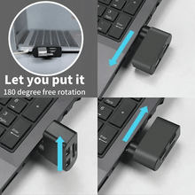 Load image into Gallery viewer, 4 In 1 Rotatable USB Hub