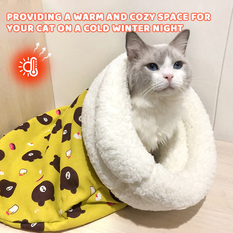 Cozy Pet Nest for Small Cats