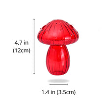 Load image into Gallery viewer, Handmade Glass Mushroom Bud Vase