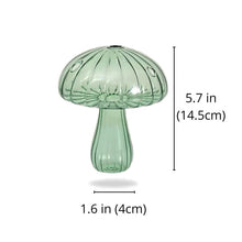 Load image into Gallery viewer, Handmade Glass Mushroom Bud Vase