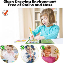 Load image into Gallery viewer, Magic Water Coloring Book（18.3*14.8cm/7.20*5.83in）