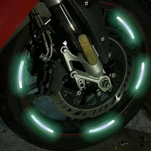 Load image into Gallery viewer, Reflective Car Wheel Rim Stickers